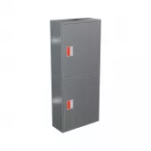 Шкаф пожарный ШПК-320 НЗ из нержавеющей стали навесной Шкаф пожарный ШПК-320 НЗ из нержавеющей стали навесной