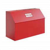 Ящик для песка металлический 0,5 м3 сборно-разборный Ящик для песка металлический 0,5 м3 сборно-разборный